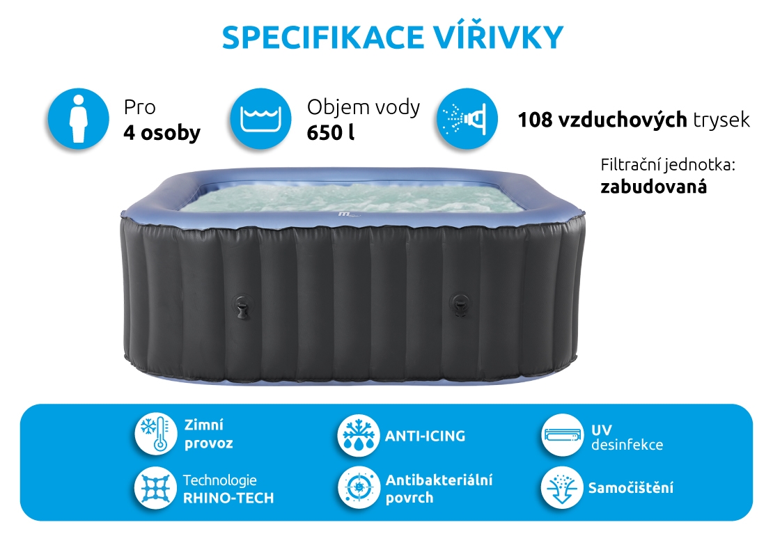 Nafukovacia vírivka Marimex MSpa Tekapo C-TE042 11400266 4